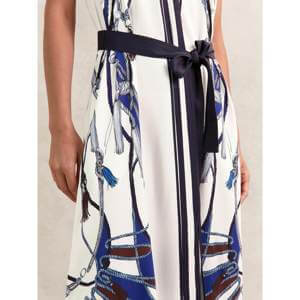 Reiss Womenswear Scarf Print Dress